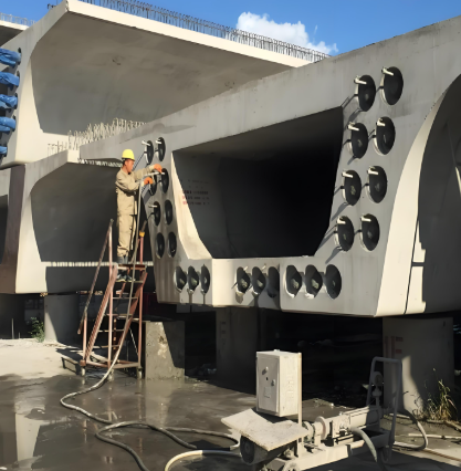 桃城压浆料施工流程及注意事项